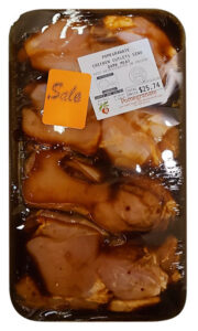 Dark Chicken Cutlets Sino Marinated